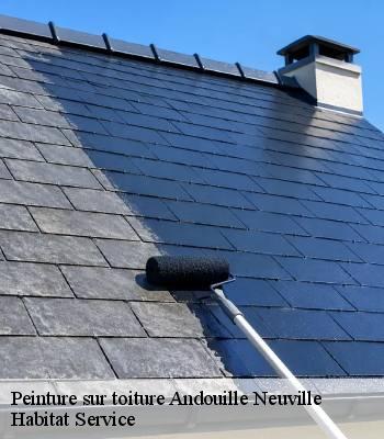 Peinture sur toiture