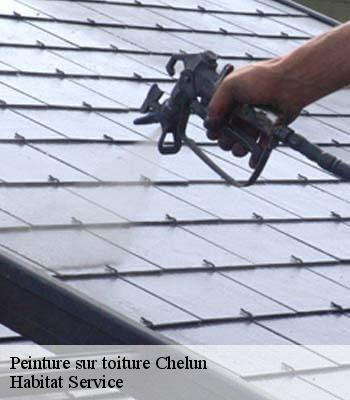 Peinture sur toiture