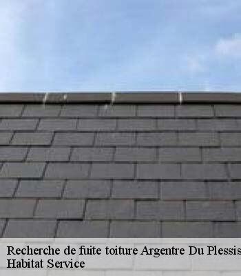 Recherche de fuite toiture