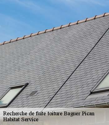 Recherche de fuite toiture