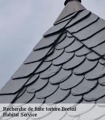 Recherche de fuite toiture