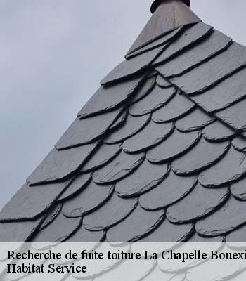 Recherche de fuite toiture