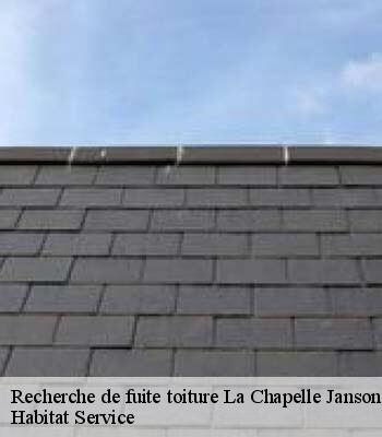 Recherche de fuite toiture