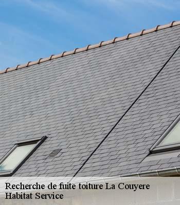 Recherche de fuite toiture
