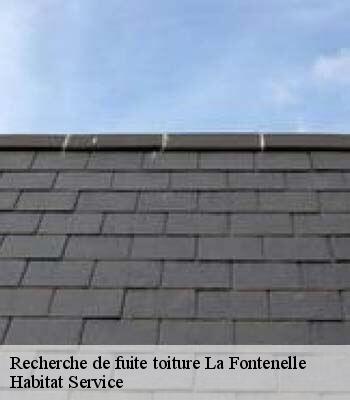 Recherche de fuite toiture