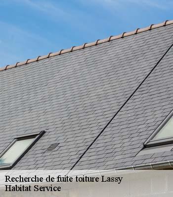 Recherche de fuite toiture