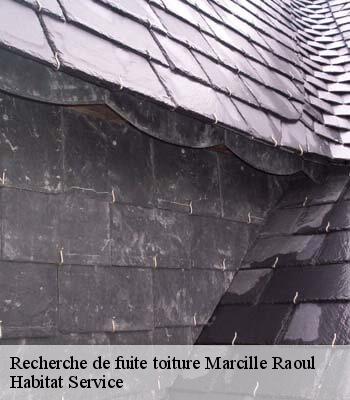 Recherche de fuite toiture