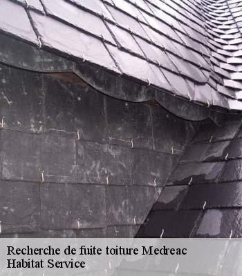 Recherche de fuite toiture