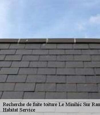 Recherche de fuite toiture