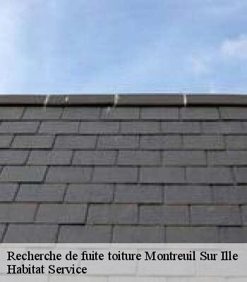 Recherche de fuite toiture