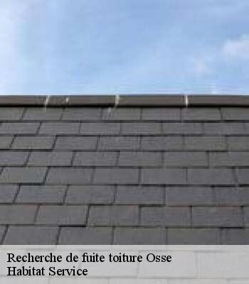 Recherche de fuite toiture