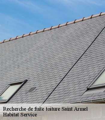 Recherche de fuite toiture