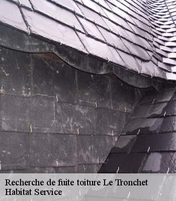 Recherche de fuite toiture
