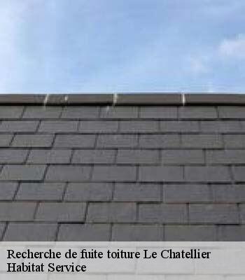 Recherche de fuite toiture