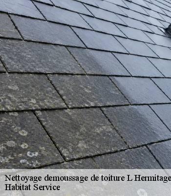 Nettoyage demoussage de toiture