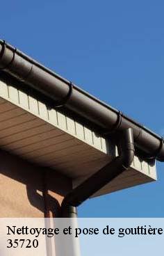 Nettoyage et pose de gouttière