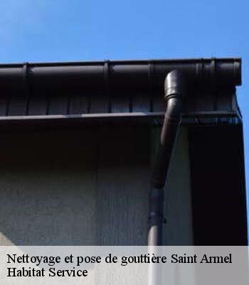 Nettoyage et pose de gouttière