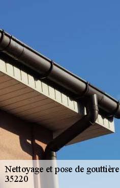 Nettoyage et pose de gouttière